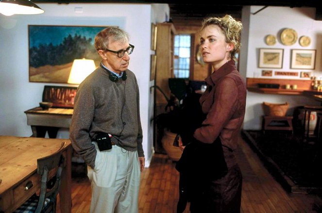 Melinda and Melinda - Van de set - Woody Allen, Radha Mitchell