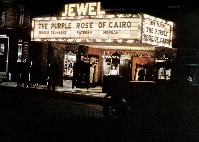La rosa púrpura de El Cairo - De la película