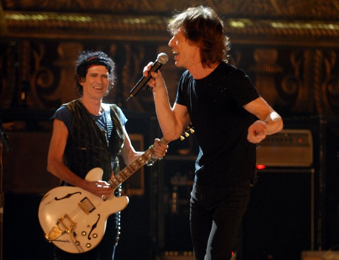 Rolling Stones w blasku świateł - Z filmu - Keith Richards, Mick Jagger