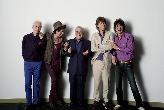 Rolling Stones Scorsese szemével - Promóció fotók - Charlie Watts, Keith Richards, Martin Scorsese, Mick Jagger, Ronnie Wood