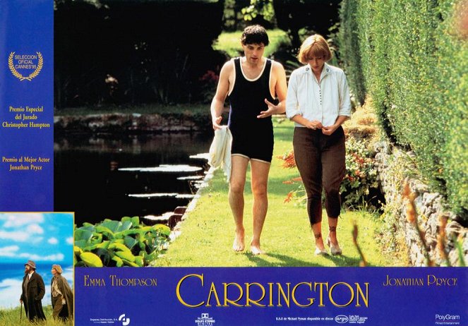Carrington - Cartões lobby - Rufus Sewell, Emma Thompson