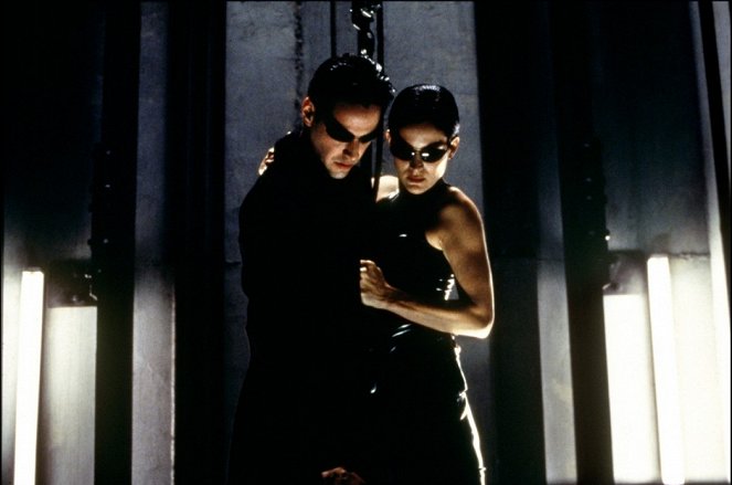 Matrix - Filmfotos - Keanu Reeves, Carrie-Anne Moss