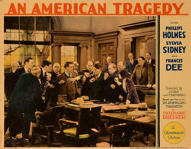 An American Tragedy - Lobby Cards