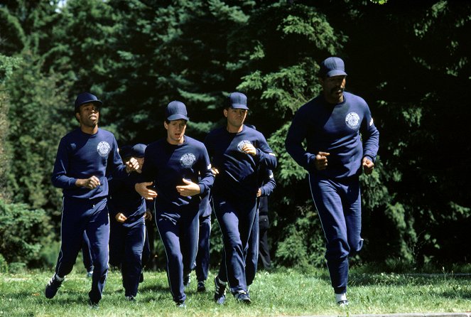 Academia de Polícia - Do filme - Michael Winslow, Steve Guttenberg, David Graf, Bubba Smith