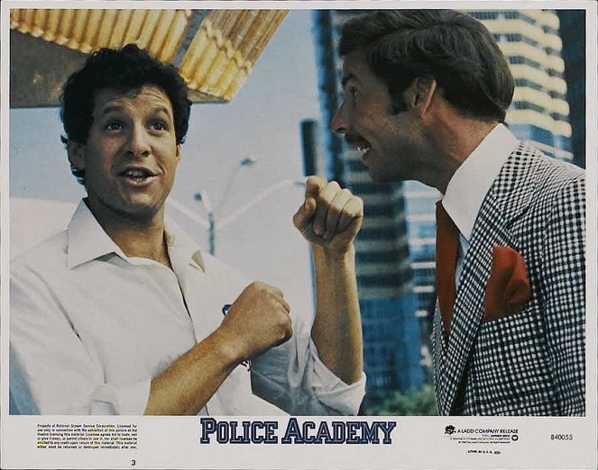 Police Academy - Cartes de lobby - Steve Guttenberg