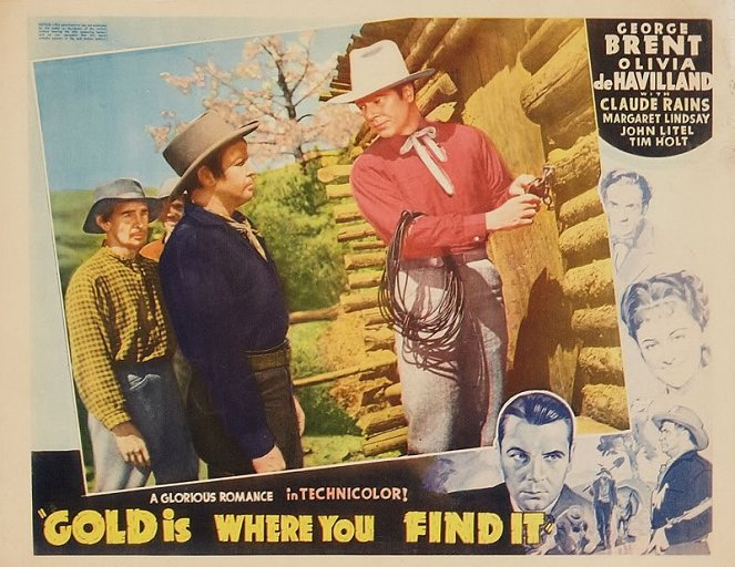 Gold Is Where You Find It - Lobby Cards