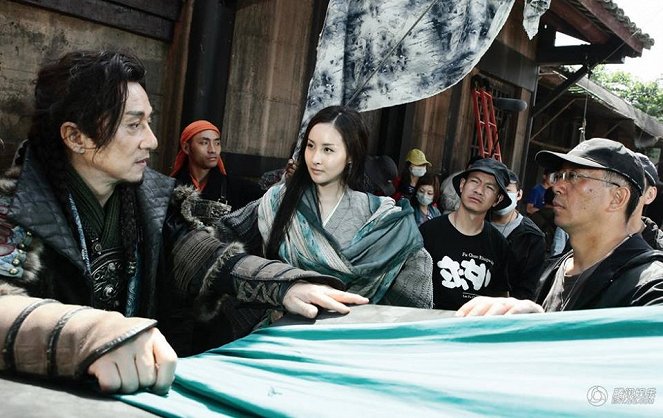 A sas és a sárkány - Forgatási fotók - Jackie Chan, Amanda Wang, Daniel Lee