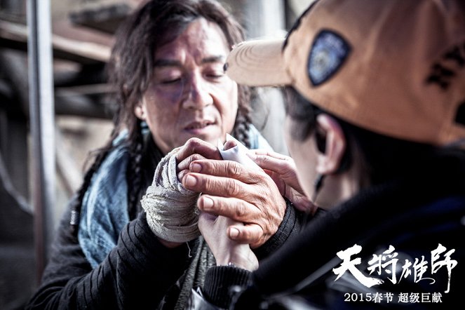 A sas és a sárkány - Forgatási fotók - Jackie Chan