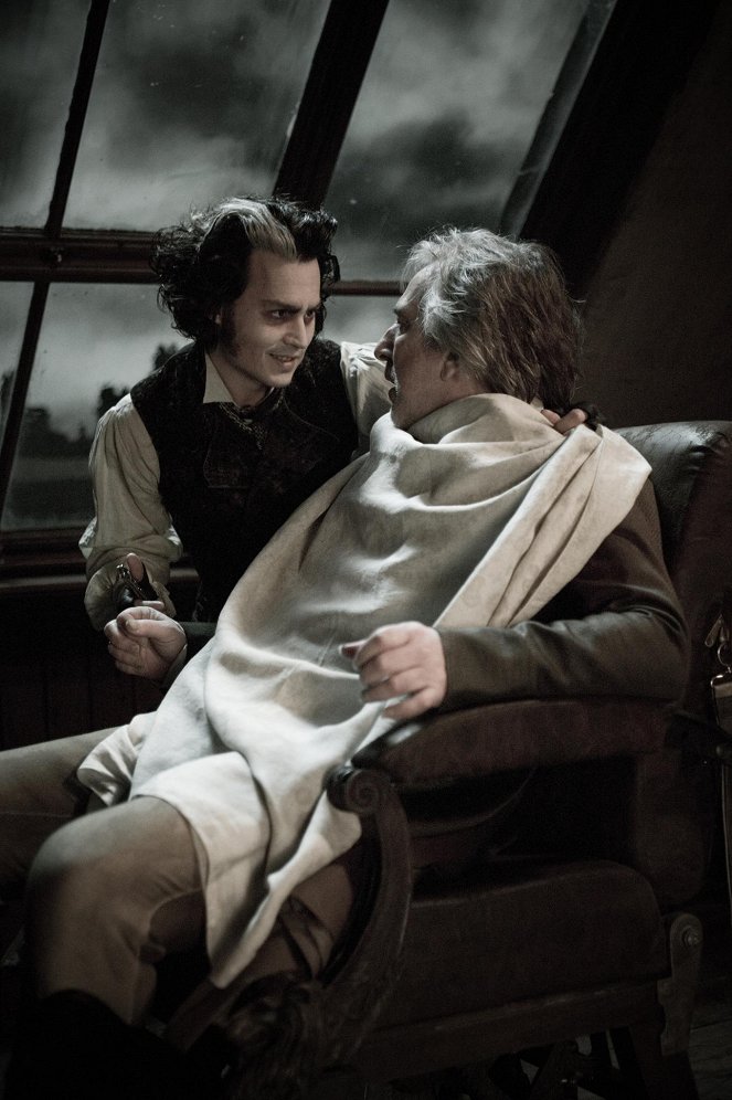 Sweeney Todd - Der teuflische Barbier aus der Fleet Street - Filmfotos - Johnny Depp, Alan Rickman