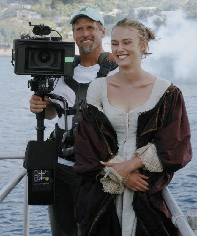 Piratas das Caraíbas - O Cofre do Homem Morto - De filmagens - Keira Knightley