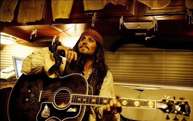 Piráti Karibiku: Truhlica mŕtveho muža - Z nakrúcania - Johnny Depp