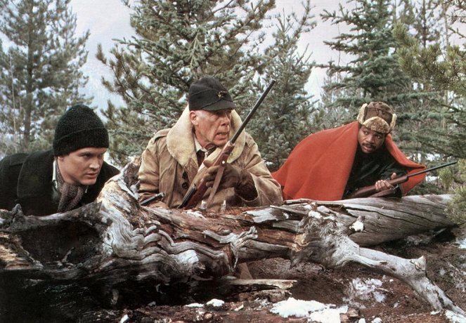Smiertelne polowanie - Z filmu - Andrew Stevens, Lee Marvin, Carl Weathers