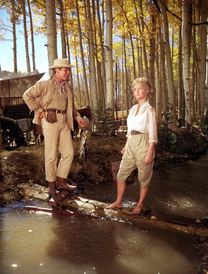 Jak byl dobyt Západ - Z filmu - Robert Preston, Debbie Reynolds