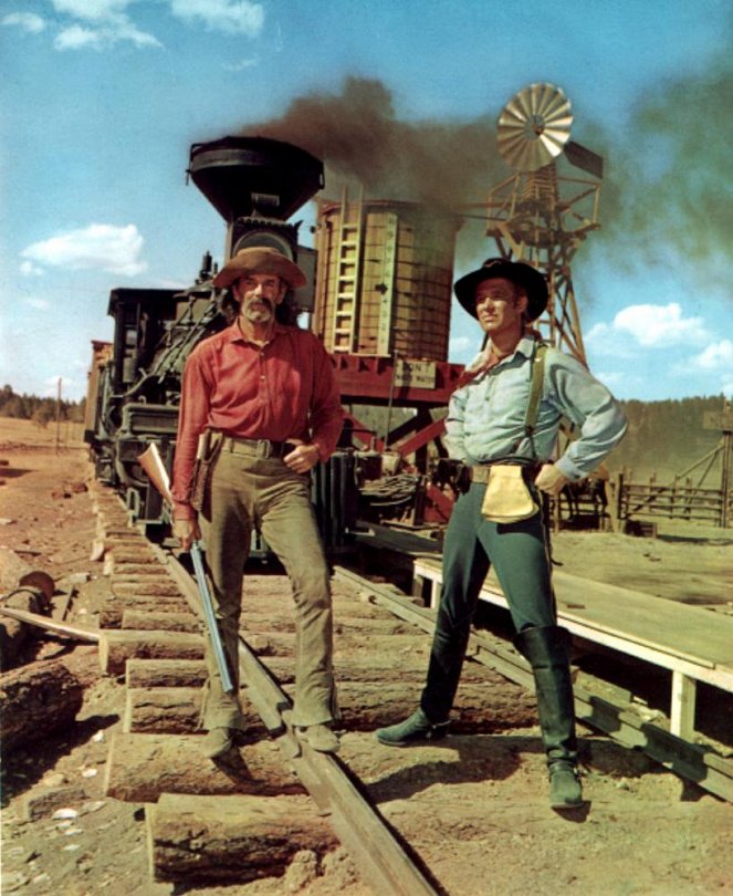 La conquista del Oeste - Promoción - Henry Fonda, George Peppard