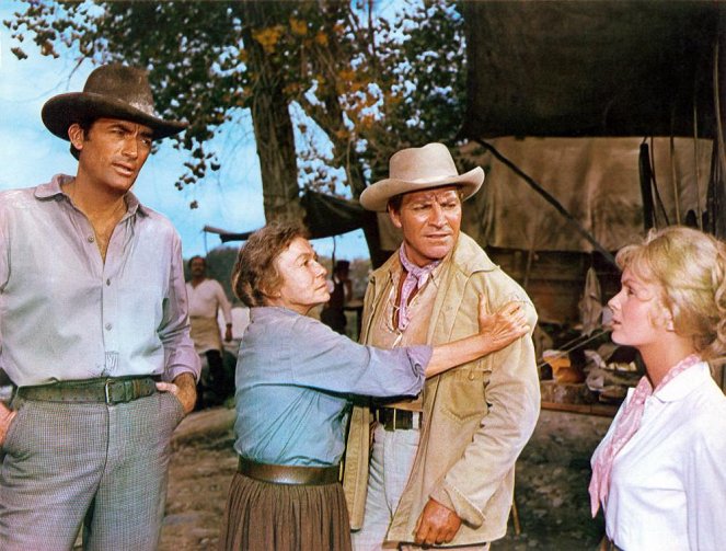 Jak byl dobyt Západ - Z filmu - Gregory Peck, Thelma Ritter, Robert Preston, Debbie Reynolds