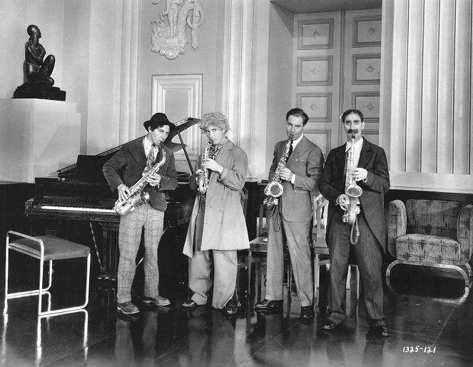 Apen munt - Van film - Chico Marx, Harpo Marx, Zeppo Marx, Groucho Marx