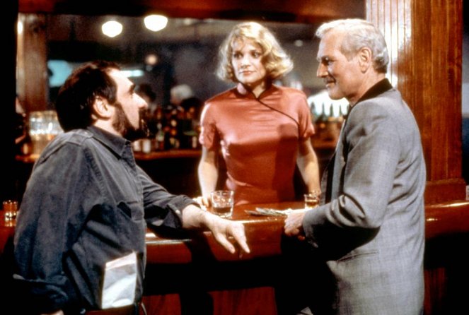 La Couleur de l'argent - Tournage - Martin Scorsese, Helen Shaver, Paul Newman