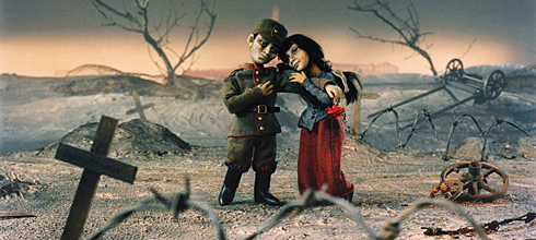 Tyttö ja sotamies - Kuvat elokuvasta