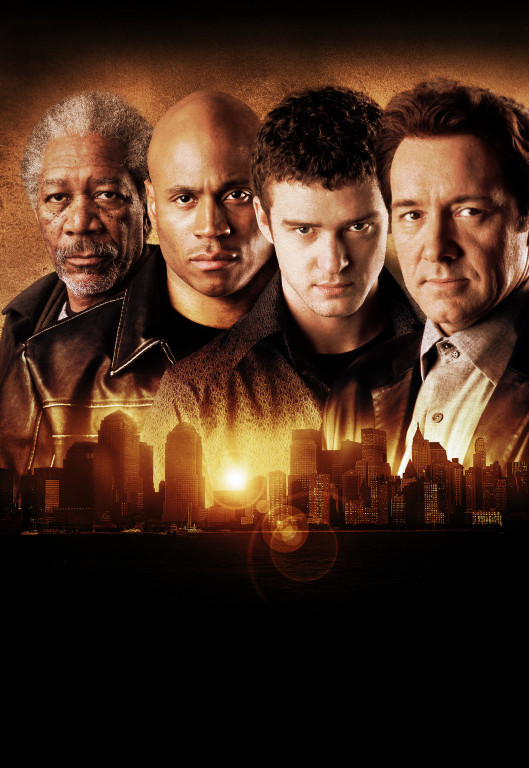 Edison - Stadt des Verbrechens - Werbefoto - Morgan Freeman, LL Cool J, Justin Timberlake, Kevin Spacey
