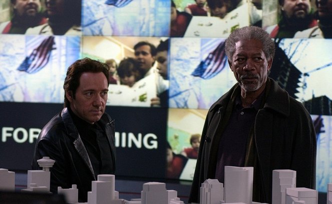 Mimo zákon - Z filmu - Kevin Spacey, Morgan Freeman