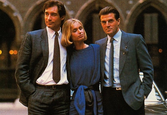 James Bond 007 - Der Hauch des Todes - Dreharbeiten - Timothy Dalton, Maryam d'Abo, Jeroen Krabbé
