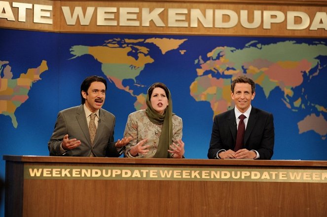Saturday Night Live - Filmfotos - Fred Armisen, Vanessa Bayer, Seth Meyers