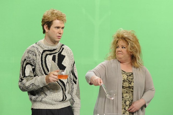 Saturday Night Live - Del rodaje - Taran Killam, Melissa McCarthy