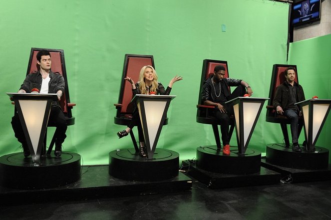 Saturday Night Live - Dreharbeiten - Bill Hader, Kate McKinnon, Jay Pharoah, Jason Sudeikis