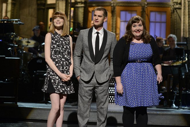 Saturday Night Live - Van film - Emma Stone, Andrew Garfield, Aidy Bryant