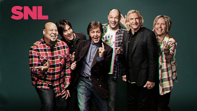 Saturday Night Live - Promoción - Rusty Anderson, Paul McCartney, Paul Wickens, Brian Ray