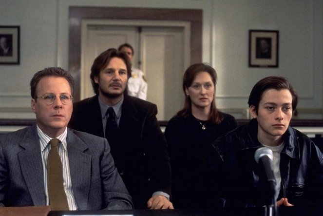 Antes y después - De la película - John Heard, Liam Neeson, Meryl Streep, Edward Furlong