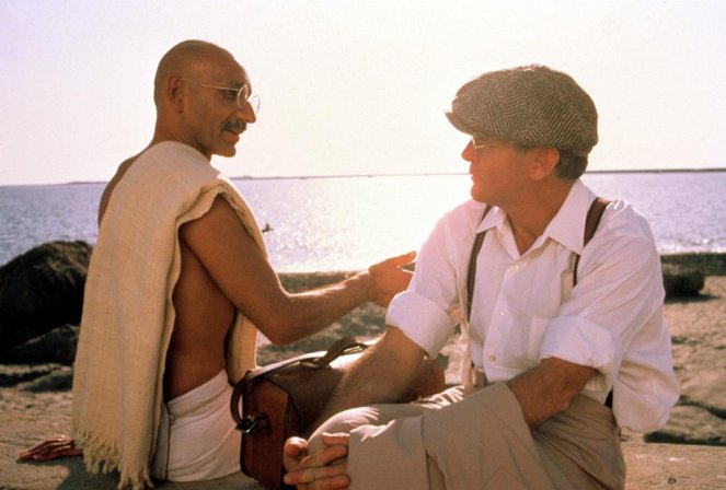 Gandhi - Filmfotók - Ben Kingsley, Martin Sheen