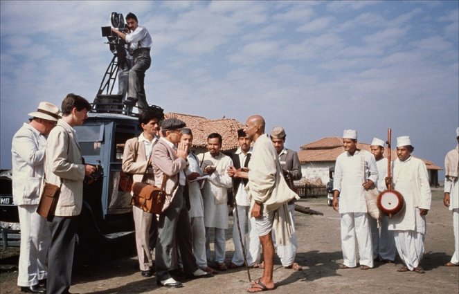 Gandhi - Filmfotos - Martin Sheen, Ben Kingsley