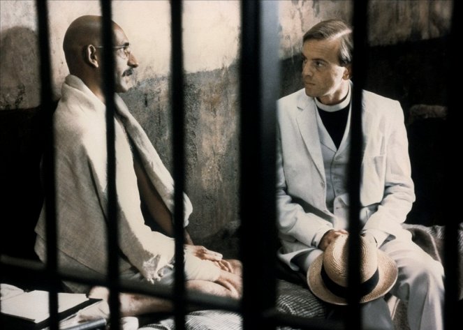 Gandhi - Z filmu - Ben Kingsley, Ian Charleson