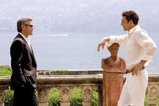 Ocean's Twelve - Eggyel nő a tét - Filmfotók - George Clooney, Vincent Cassel