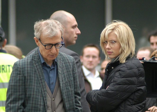 Scoop - Van de set - Woody Allen, Scarlett Johansson