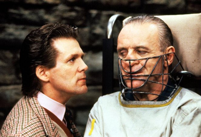 Milczenie owiec - Z filmu - Anthony Heald, Anthony Hopkins