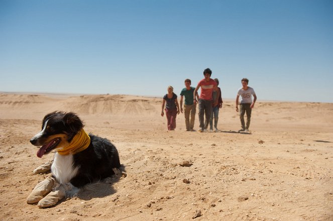 Los cinco y el secreto de la pirámide - De la película - Neele-Marie Nickel, Quirin Oettl, Omid Memar, Valeria Eisenbart, Justus Schlingensiepen