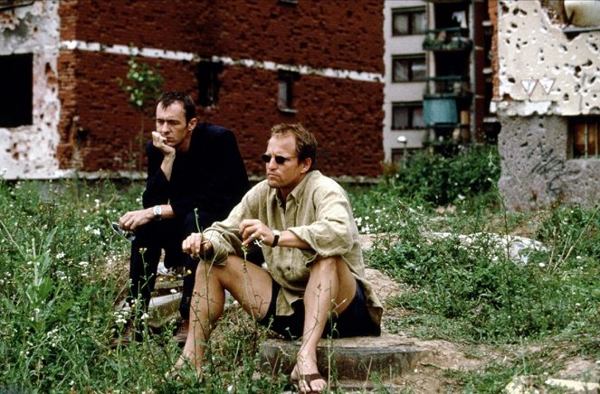 Vítejte v Sarajevu - Z filmu - Stephen Dillane, Woody Harrelson