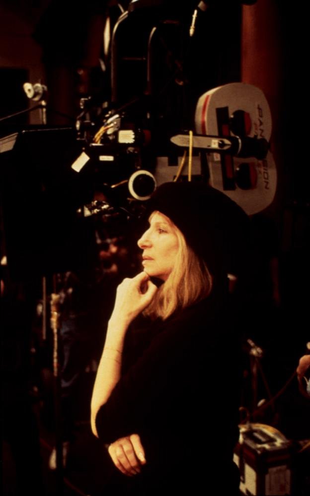 As Duas Faces do Espelho - De filmagens - Barbra Streisand