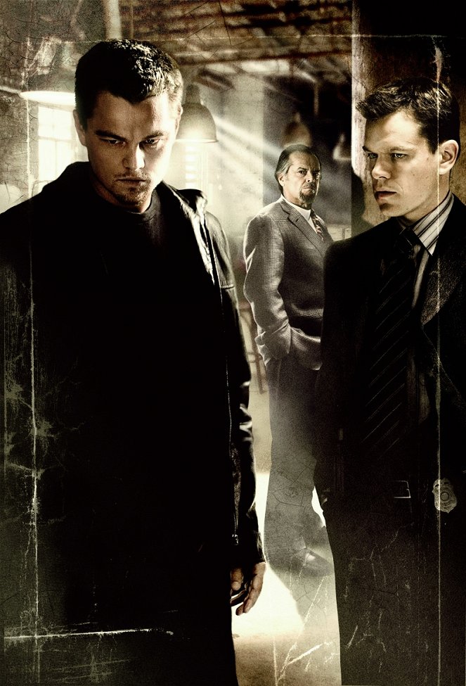 The Departed - Promokuvat - Leonardo DiCaprio, Jack Nicholson, Matt Damon