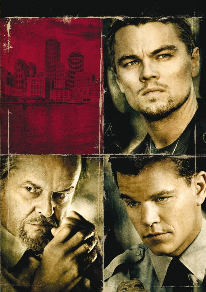 The Departed - Promokuvat - Leonardo DiCaprio, Jack Nicholson, Matt Damon