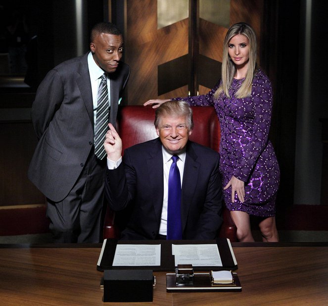 The Apprentice - Z natáčení - Arsenio Hall, Donald Trump, Ivanka Trump