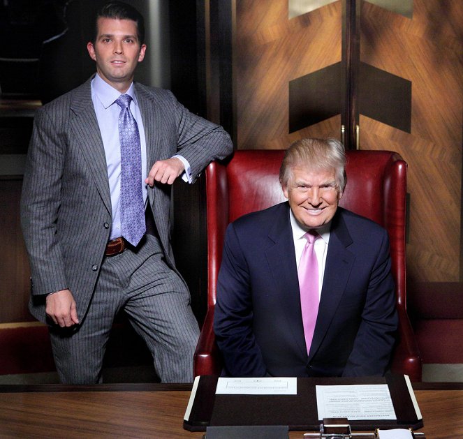 The Apprentice - Z natáčení - Donald Trump Jr., Donald Trump