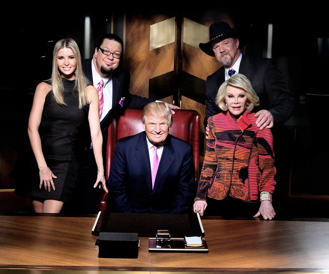 The Apprentice - Making of - Ivanka Trump, Penn Jillette, Donald Trump, Trace Adkins, Joan Rivers