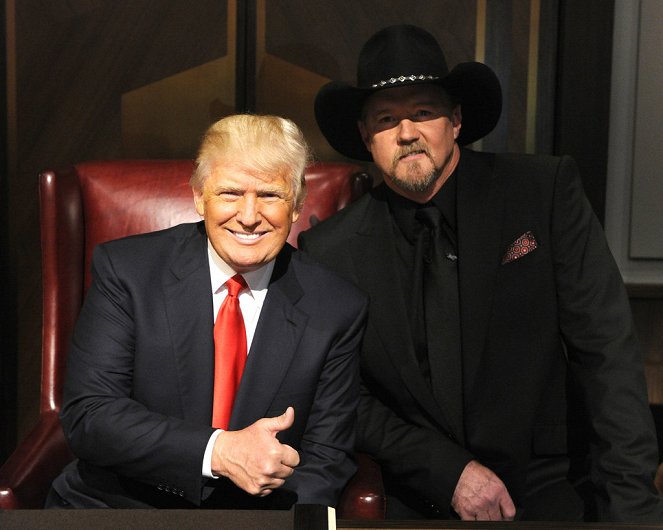 The Apprentice - Forgatási fotók - Donald Trump, Trace Adkins