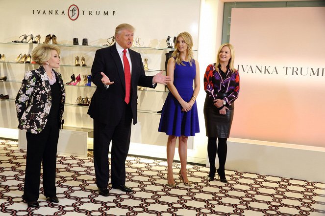 The Apprentice - Van film - Joan Rivers, Donald Trump, Ivanka Trump, Tacey Powers