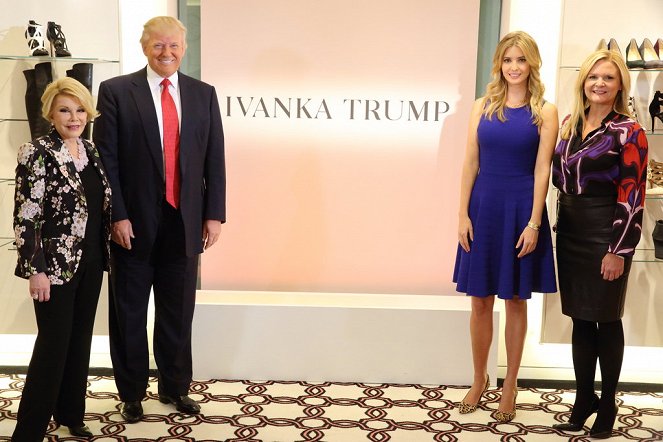 The Apprentice - Forgatási fotók - Joan Rivers, Donald Trump, Ivanka Trump, Tacey Powers