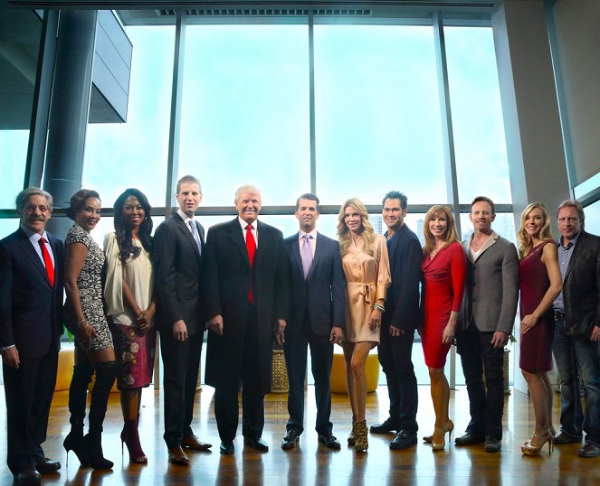 The Apprentice - Making of - Geraldo Rivera, Vivica A. Fox, Kenya Moore, Eric Trump, Donald Trump, Donald Trump Jr., Brandi Glanville, Johnny Damon, Leeza Gibbons, Ian Ziering, Kate Gosselin, Sig Hansen