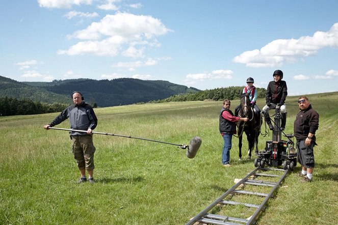 Znamení koně - De filmagens